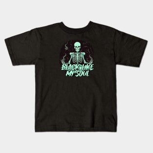 BLACK LIKE MY SOUL Kids T-Shirt